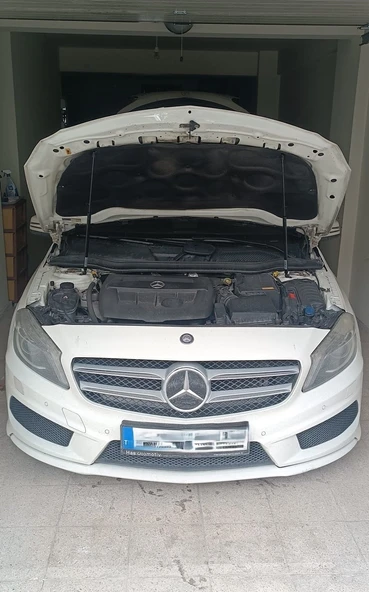 Mercedes-benz a-class W176 2013-2018-A160 aa200 A220 A250 A45 KAPUT Amortisörü KİTİ- SET - Resim 4