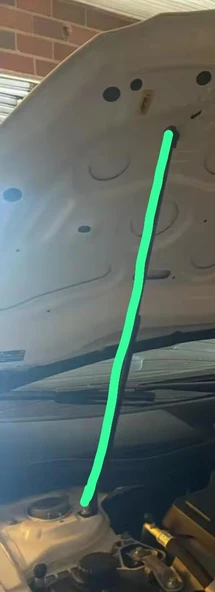 Mercedes-benz a-class W176 2013-2018-A160 aa200 A220 A250 A45 KAPUT Amortisörü KİTİ- SET - Resim 7