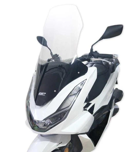 GP KOMPOZİT HONDA PCX 125 2021-2024 UYUMLU ÖN TUR CAMI ŞEFFAF 79cm