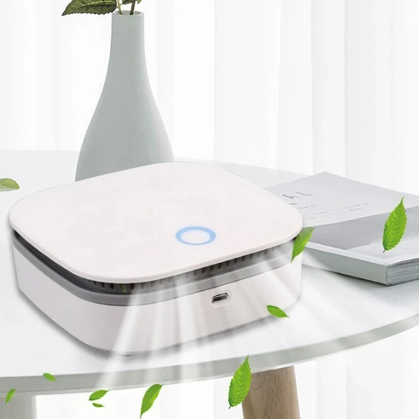 TechTic Taşınabilir Buzdolabı Koku Giderici Hava Sterilizatörü Ofis Araç Negatif İyon Hava Temizleme ürün görseli 1