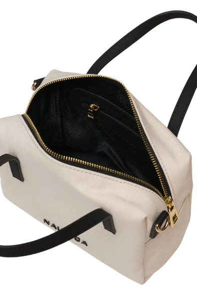 Nautica Kadın Postacı Çantası Bej-Siyah CN7250T - Resim 5