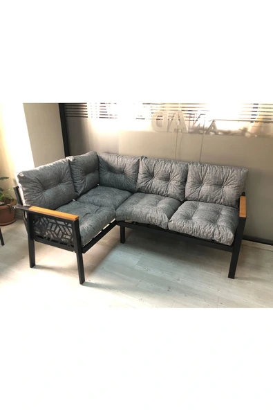 Miami melisa 2+2 Köşe Yön değiştirilebilir Koltuk Takımı Balkon-bahçe-kafe-mutfak-takımı ürün görseli