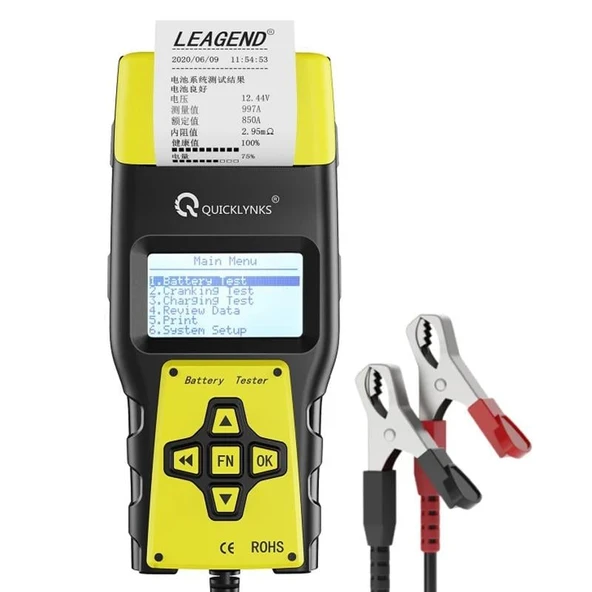 Powermaster BA1000 12V 30-220Ah Akü Test Cihazı