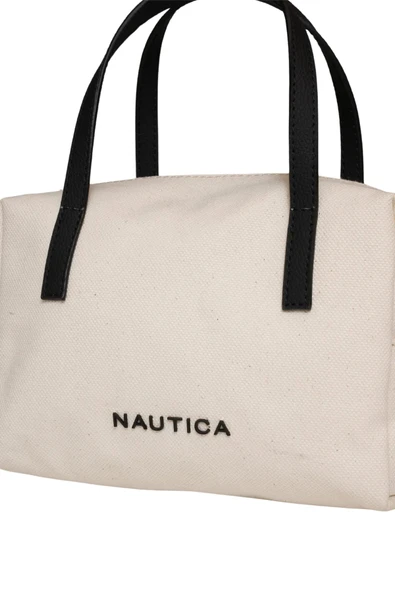 Nautica Kadın Postacı Çantası Bej-Siyah CN7250T - Resim 6