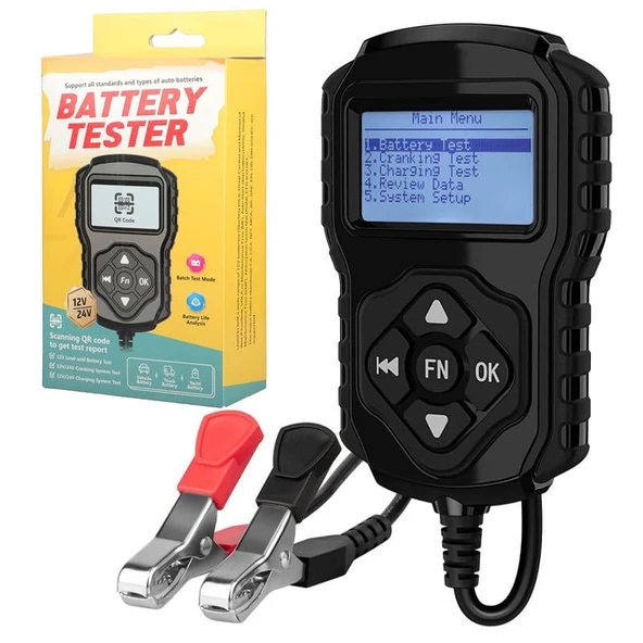 Powermaster BA2001 12V 30-220Ah Akü Test Cihazı