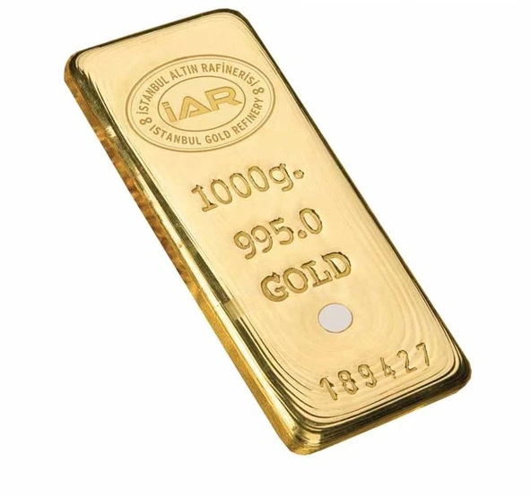 1000 gr 24 Ayar İAR Külçe Altın