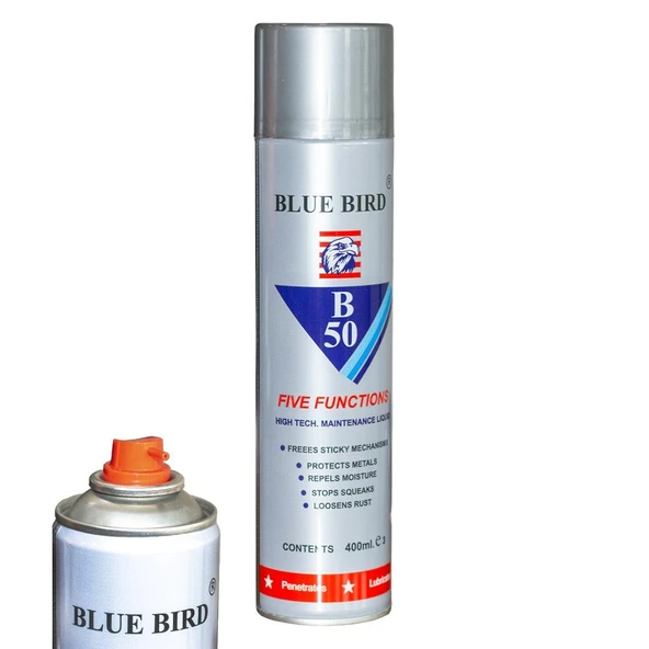 Blue Bird B-50 Spreyi 400ml Aşınma ve Pası Önleyen Etkili Sprey