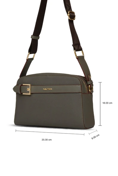 Nautica Kadın Postacı Çantası A.Haki CN7100T - Resim 6