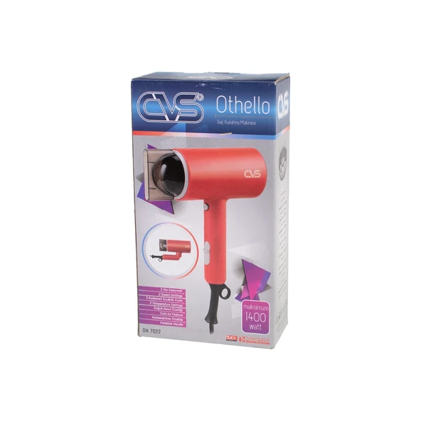 CVS DN7022 OTHELLO PEMBE 1400W SAÇ KURUTMA MAKİNESİ - 2