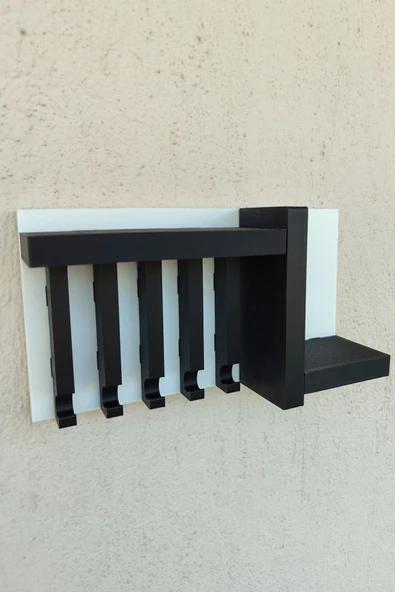 Plodna House Anahtarlık Askısı 13 X 24 Cm Duvar Süsü Plastik - 6