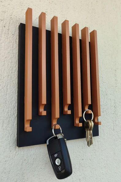 Plodna House Anahtarlık Askısı 27 X 20 Cm Duvar Süsü Plastik - 5