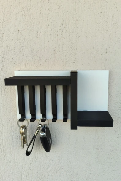 Plodna House Anahtarlık Askısı 13 X 24 Cm Duvar Süsü Plastik - 5