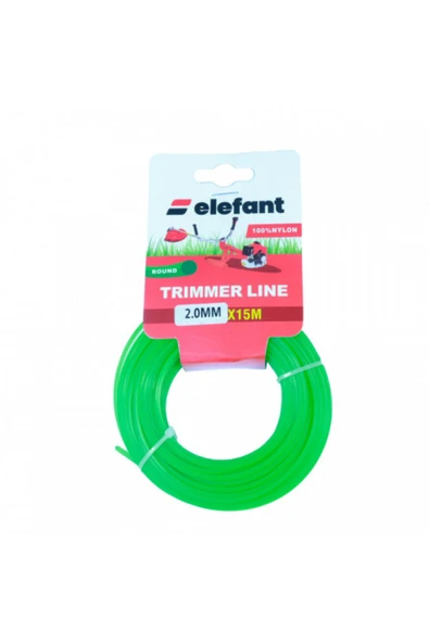 Tırpan Misinası Motorlu Tırpan KARE Misina 2mm x 15 metre