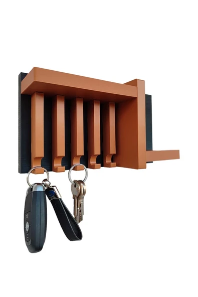 Plodna House Anahtarlık Askısı 13 X 24 Cm Duvar Süsü Plastik - 5