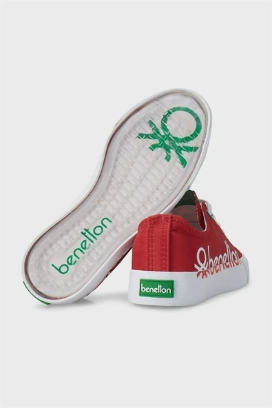 Benetton Yanı Baskılı Spor Ayakkabı - 7