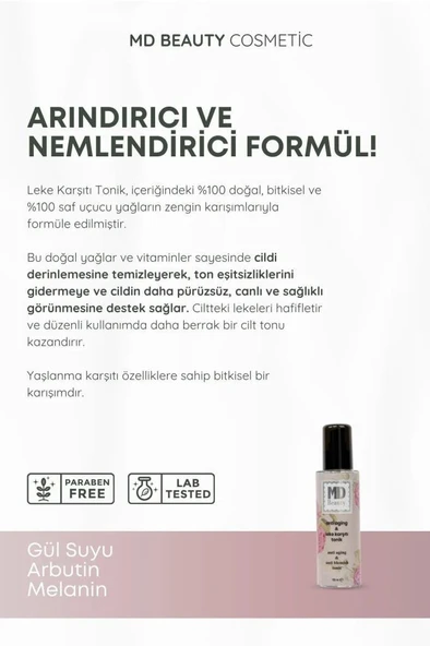 MD Beauty Leke Karşıtı Tonik & Aydınlatıcı Serum Seti - 2