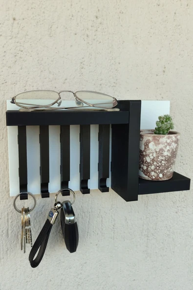 Plodna House Anahtarlık Askısı 13 X 24 Cm Duvar Süsü Plastik