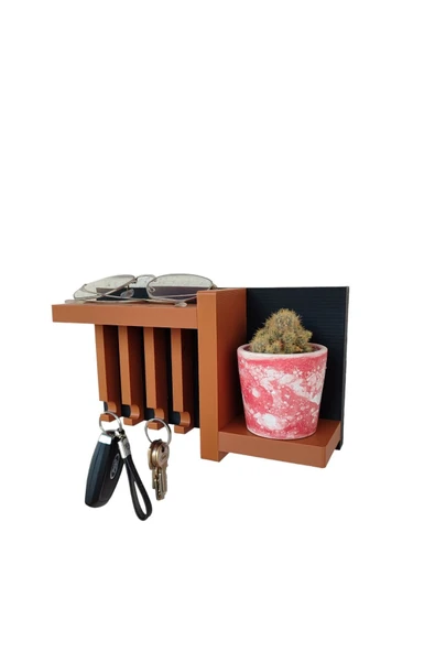Plodna House Anahtarlık Askısı 13 X 24 Cm Duvar Süsü Plastik - 6