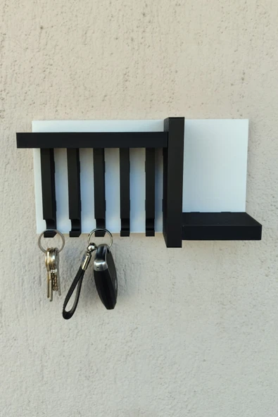 Plodna House Anahtarlık Askısı 13 X 24 Cm Duvar Süsü Plastik - 2