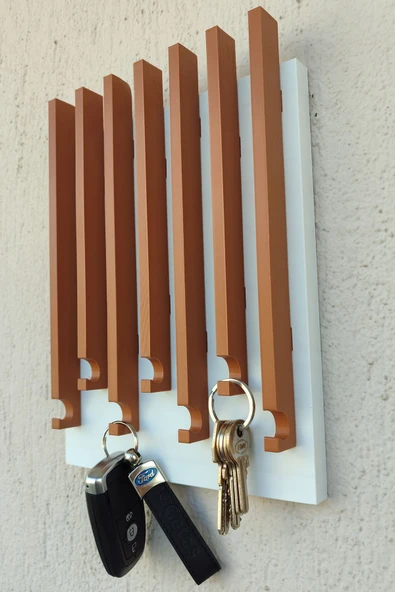 Plodna House Anahtarlık Askısı 27 X 20 Cm Duvar Süsü Plastik - 5