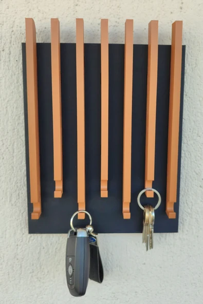 Plodna House Anahtarlık Askısı 27 X 20 Cm Duvar Süsü Plastik