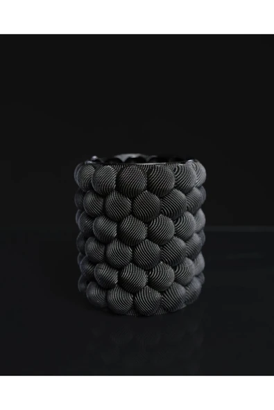 Plodna House Lüx Damla Desen Vazo Pypurka Wave - Resim 6