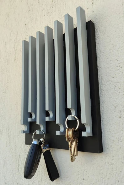 Plodna House Anahtarlık Askısı 27 X 20 Cm Duvar Süsü Plastik - 5