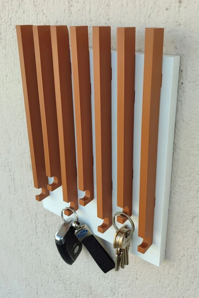 Plodna House Anahtarlık Askısı 27 X 20 Cm Duvar Süsü Plastik - 4