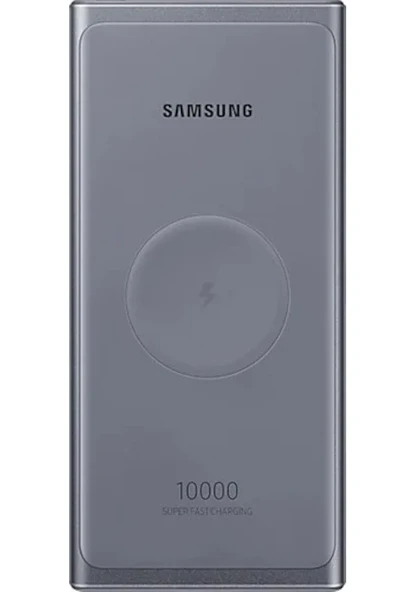 Samsung EB-U3300X 25W 10.000MAH Kablosuz Şarj Özellikli Powerbank Gri Samsung Türkiye Garantili