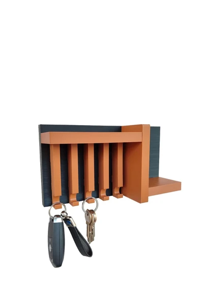 Plodna House Anahtarlık Askısı 13 X 24 Cm Duvar Süsü Plastik - 3