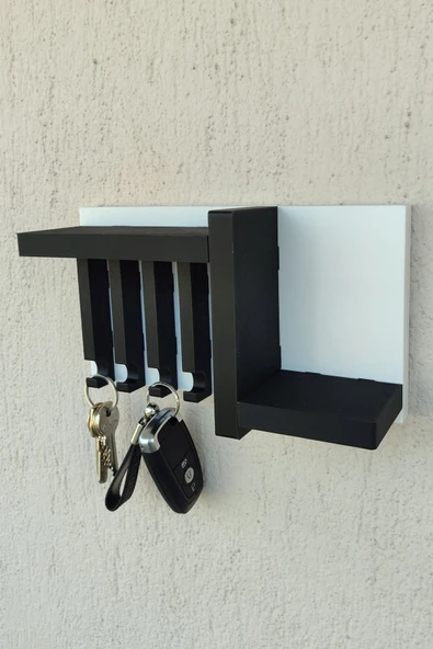 Plodna House Anahtarlık Askısı 13 X 24 Cm Duvar Süsü Plastik - 4