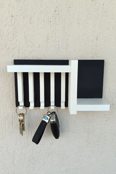 Plodna House Anahtarlık Askısı 13 X 24 Cm Duvar Süsü Plastik - 5