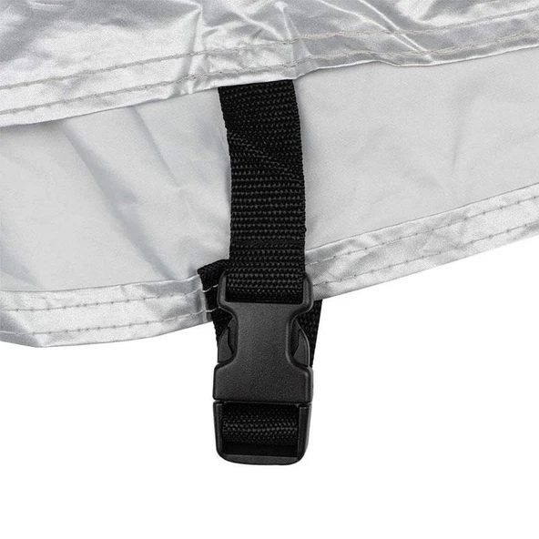 Oxford Motosiklet Aquatex Kilif Large Siyah-Gri CV204 - Resim 2