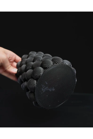 Plodna House Lüx Damla Desen Vazo Pypurka Wave - Resim 4