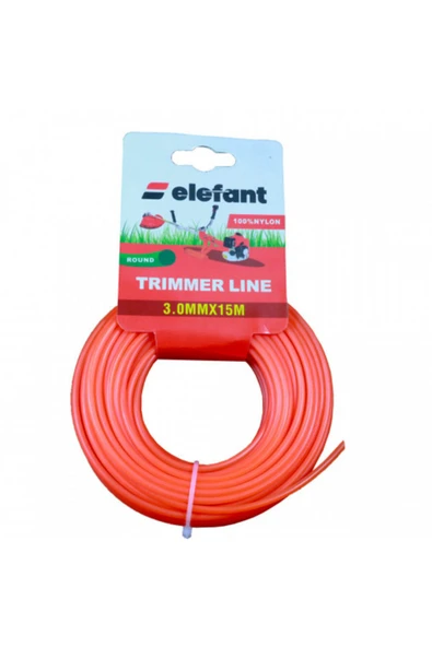 Tırpan Misinası Motorlu Tırpan Yuvarlak Misina 3mm x 15 metre - Resim 2