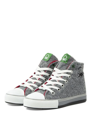 Benetton 30540 Kadın Keçe Ayakkabı