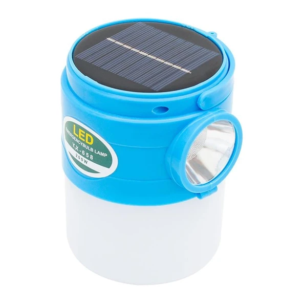 Powermaster 100W Çok Fonksiyonlu Solar Acil Durum Lambası PM-17840