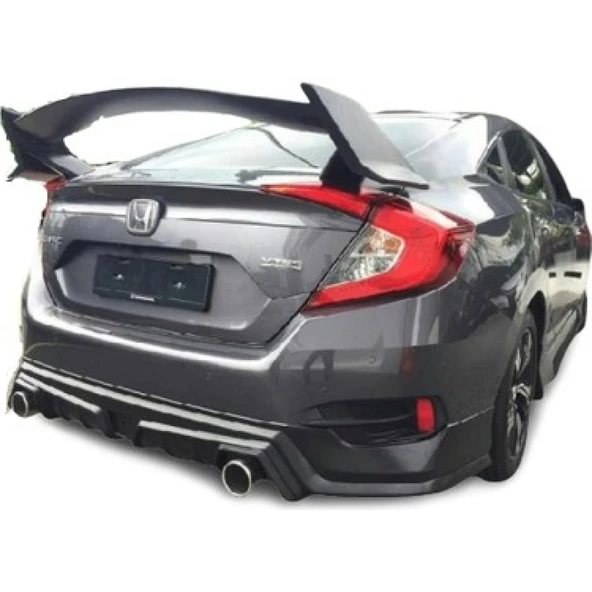 Honda Civic Fc5 Mugen Arka Ek (Plastik) Boyasız