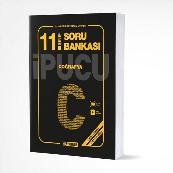 Hız Yayınları 11. Sınıf Coğrafya İpucu Soru Bankası 2023