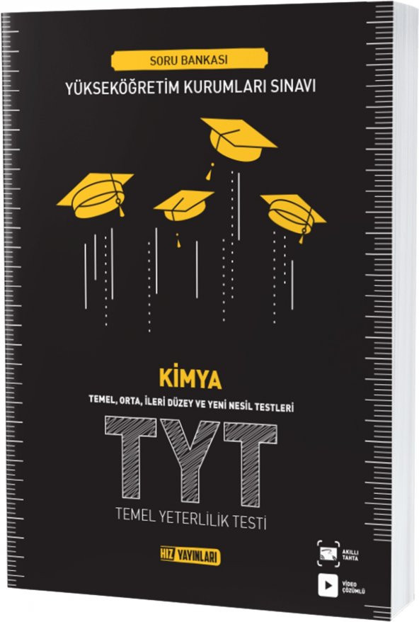 Hız Yayınları Tyt Kimya Soru Bankası 2023