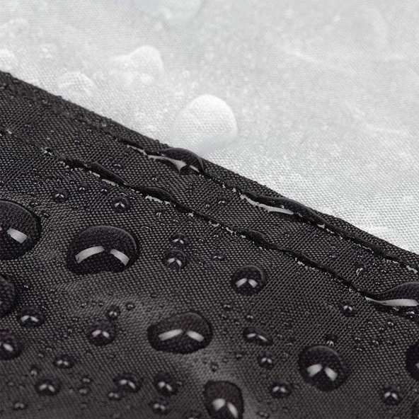 Oxford Motosiklet Aquatex Kilif Medium Siyah-Gri CV202 - Resim 4