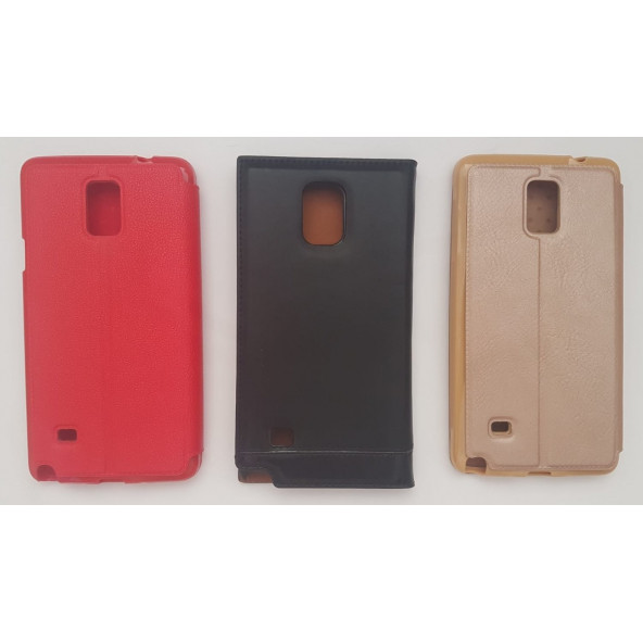 Samsung Galaxy Note4 Lüks Kapaklı Magnum Kılıf - Resim 3