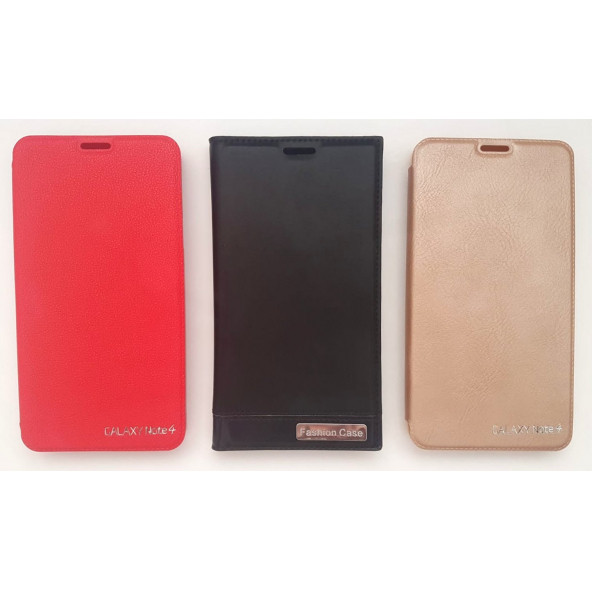 Samsung Galaxy Note4 Lüks Kapaklı Magnum Kılıf - Resim 8