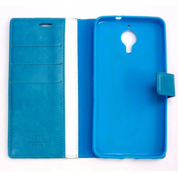 General Mobile Gm5 Plus Lüks Kapaklı Magnum Kılıf - Resim 6