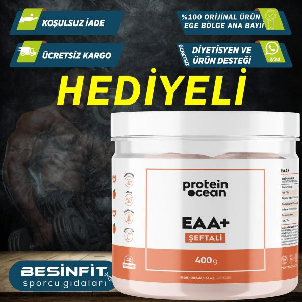 ProteinOcean EAA (Esansiye Amino Asitler) Portakal 400 G + Hediye