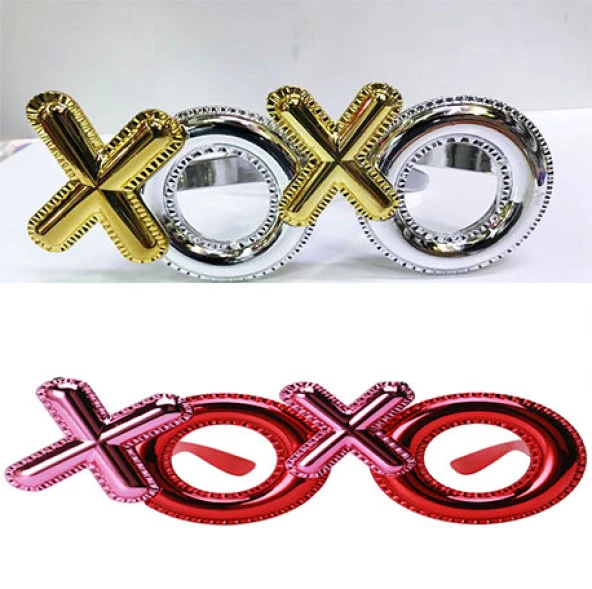 Xoxo Parti Gözlüğü 2 Renk 2 Adet