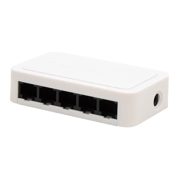 PowerMaster PM-17647 5 Port 10/100 Mbps Ethernet Switch