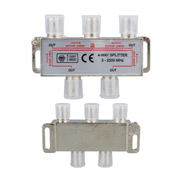 Mag 5-2500 Mhz 1/4 Splitter