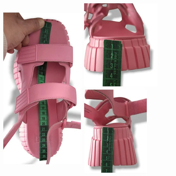 ORİJİNAL 40 K201511-003 BCN Nami Masha /  Barcelona Masha Pink PEMBE SANDALET PLATFORM - 8