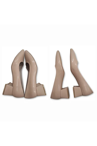 Ten Sunideri Küt Topuklu Stiletto 38.5 - 39 - 3